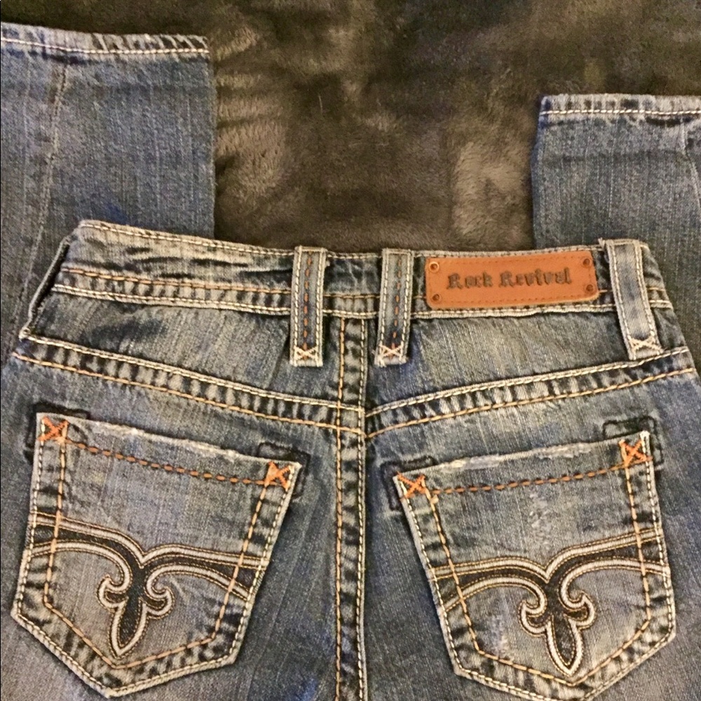 Rock Revival Crop Jeans